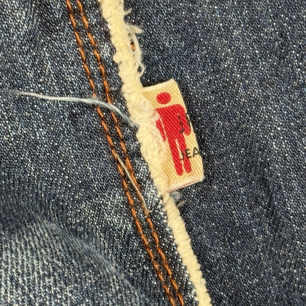 JPG Jean's Jean Paul Gaultier Womens 30" Corset Lace Up Flare Jeans Y2K Vintage - Picture 6 of 12